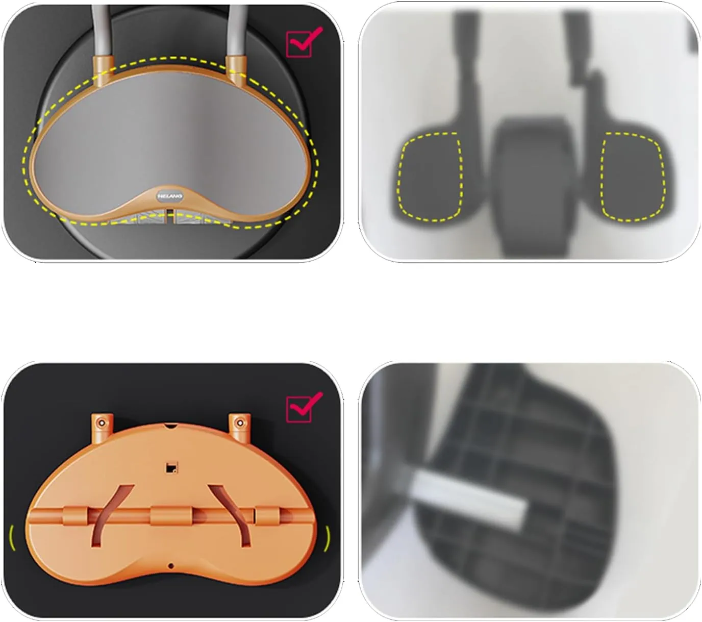 3-Wheel Ab Roller with Elbow Support : Upgraded High-Performance Exercise Machine