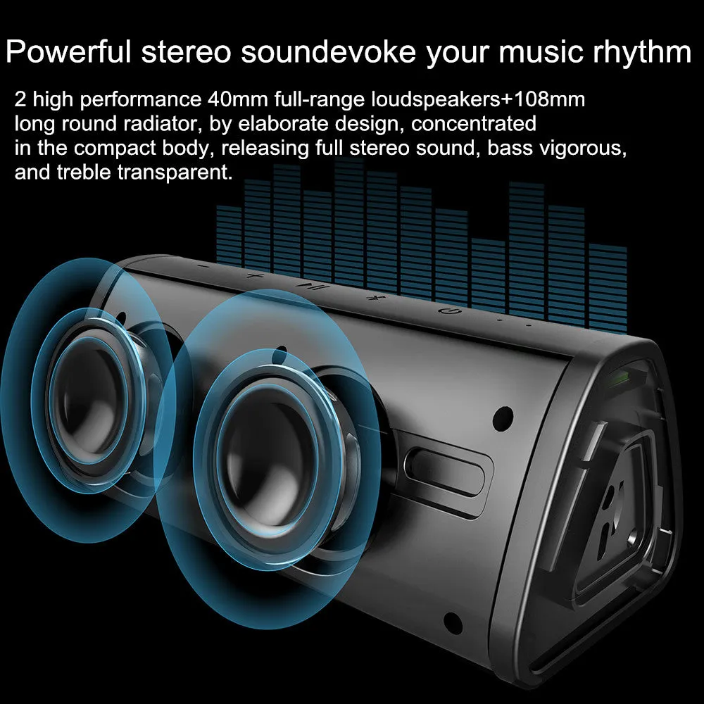 A10 Portable Waterproof And Dustproof Outdoor Speaker With Class-G Amplifiers And Enhanced Battery Life