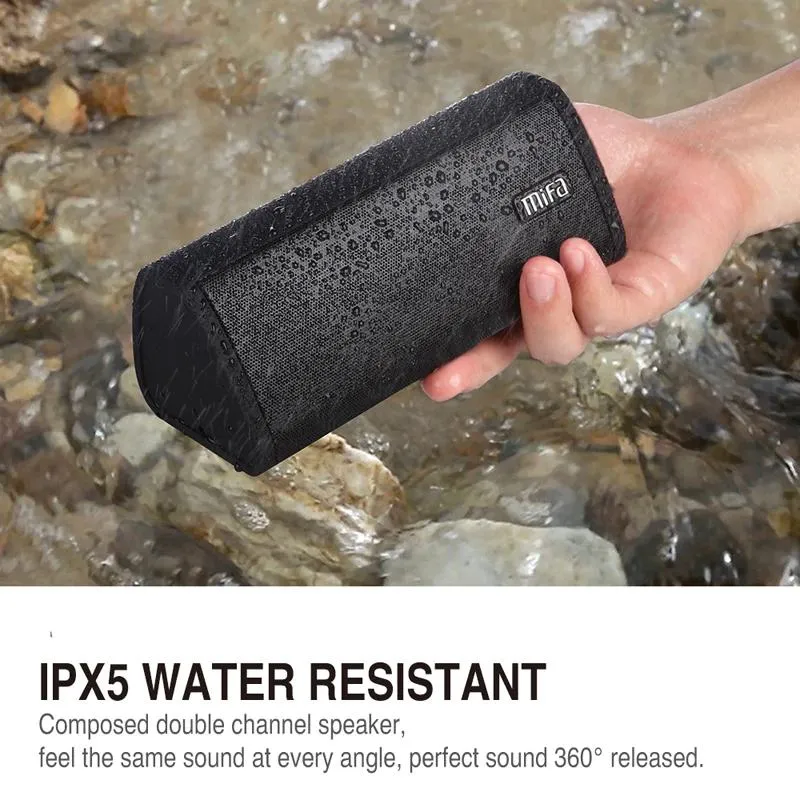A10 Portable Waterproof And Dustproof Outdoor Speaker With Class-G Amplifiers And Enhanced Battery Life