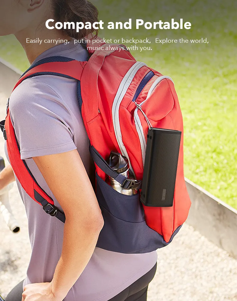 A10 Portable Waterproof And Dustproof Outdoor Speaker With Class-G Amplifiers And Enhanced Battery Life