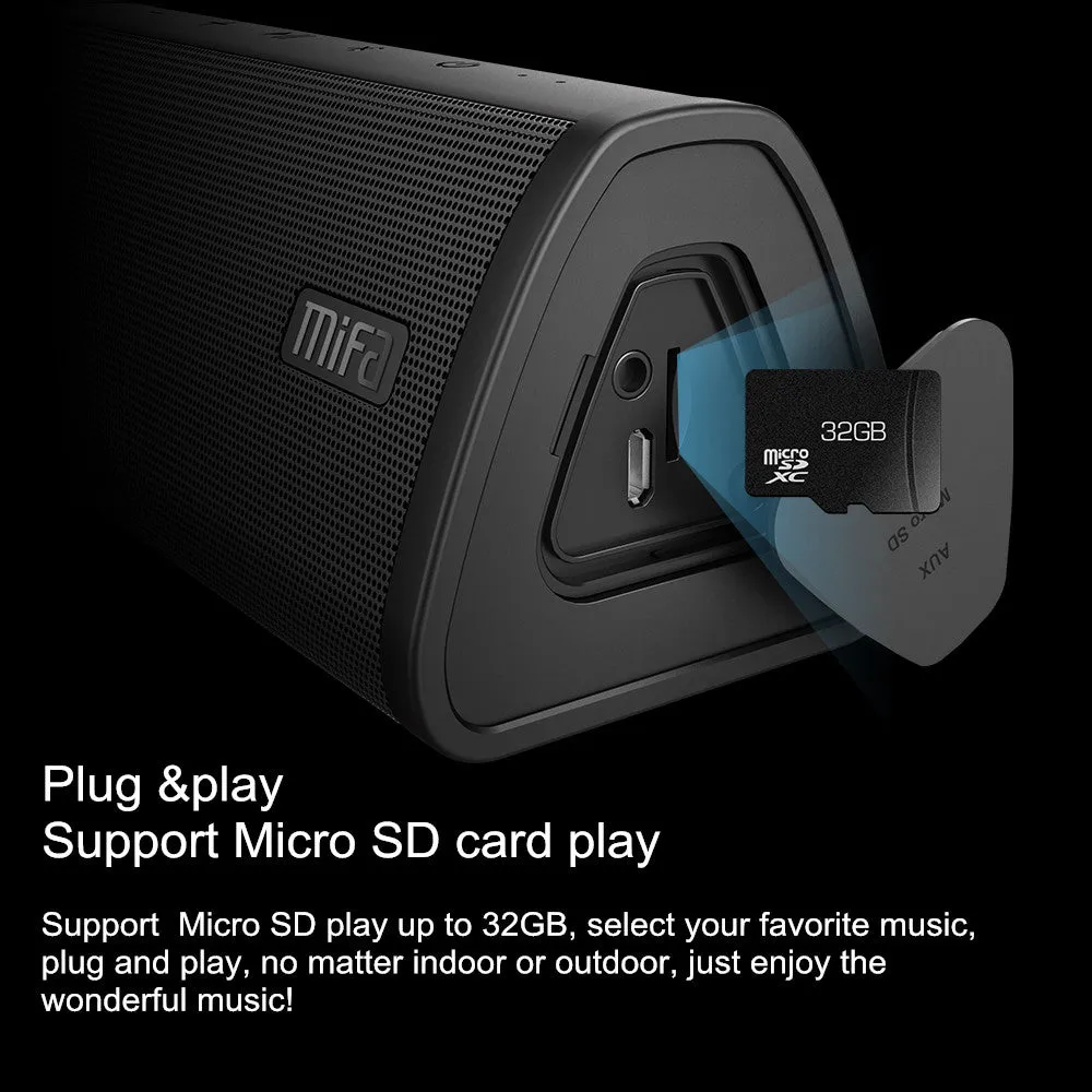 A10 Portable Waterproof And Dustproof Outdoor Speaker With Class-G Amplifiers And Enhanced Battery Life