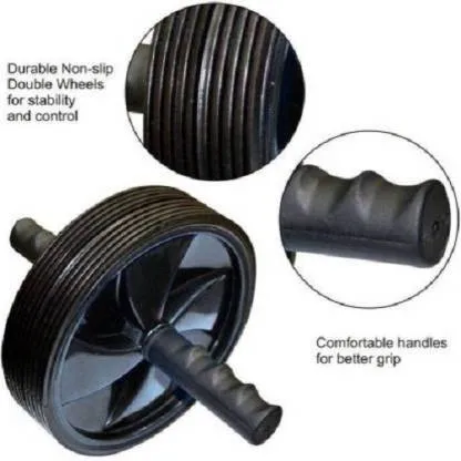 ab Abdominal Roller for Ab Exerciser (Black)