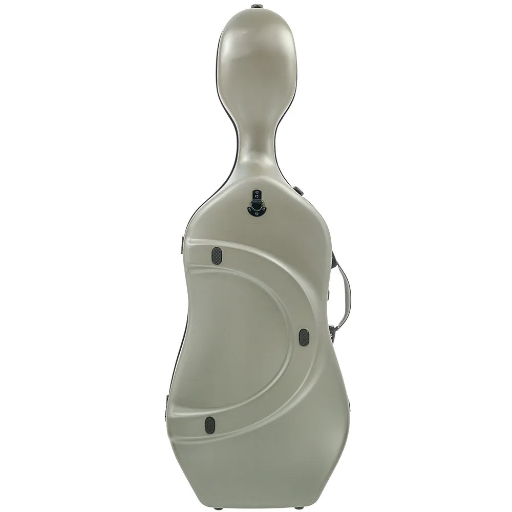 BAM Supreme Hightech Polycarbonate Cello Case - Black Seal