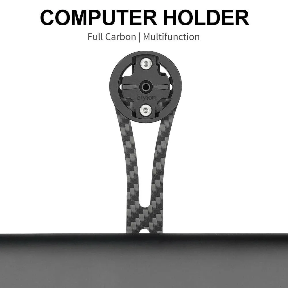 Bicycle Computer Holder Stopwatch Mount Carbon Gps Bike Support  Stand Bike Accessories For Garmin Gopro Bryton Light Stand