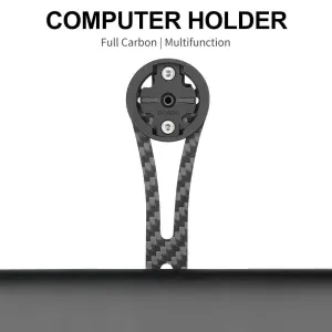 Bicycle Computer Holder Stopwatch Mount Carbon Gps Bike Support  Stand Bike Accessories For Garmin Gopro Bryton Light Stand