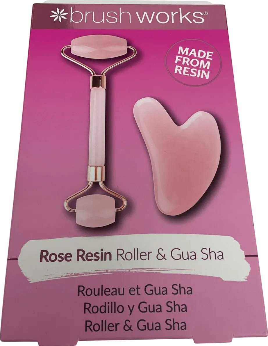 brush works Rose Resin Roller & Gua Sha One size