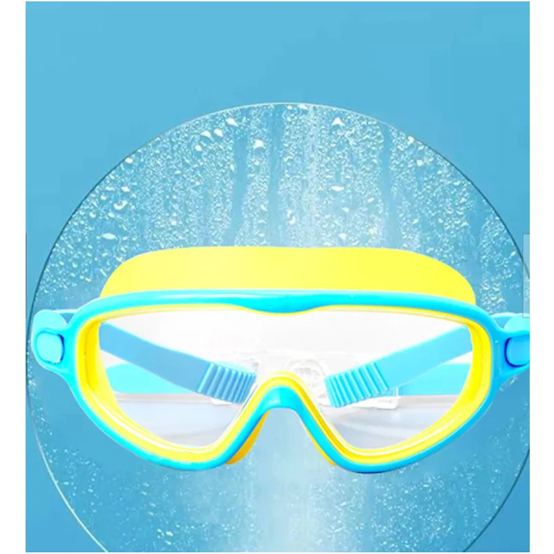 Clear Uv Shield Anti Fog Swimming Goggle Hy-190