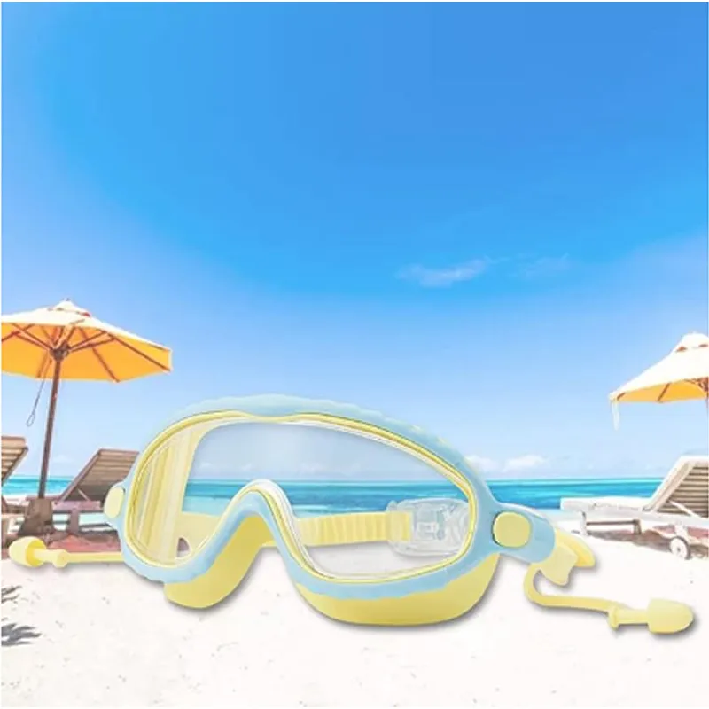 Clear Uv Shield Anti Fog Swimming Goggle Hy-190