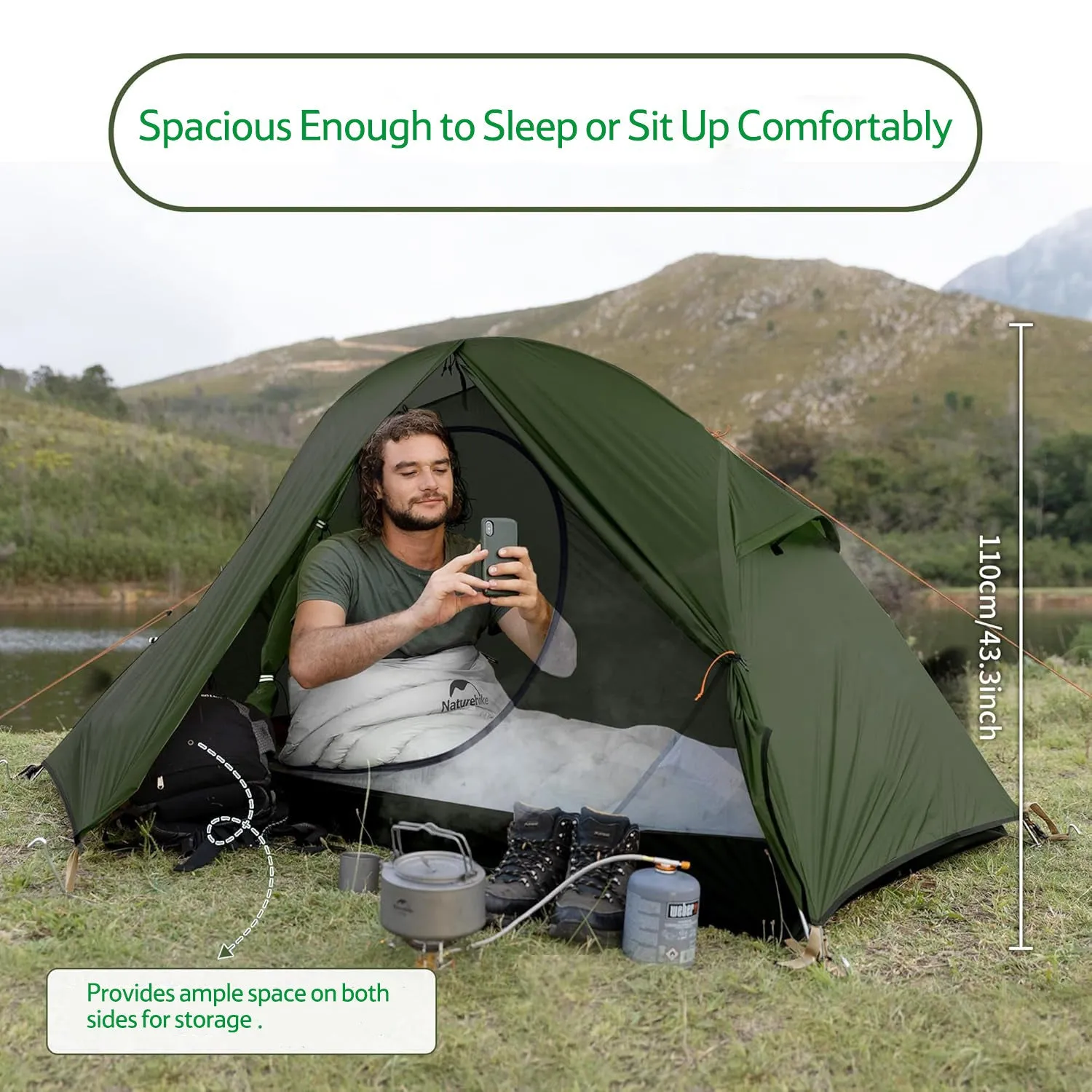 Cloud Trek Bikepacking Tent