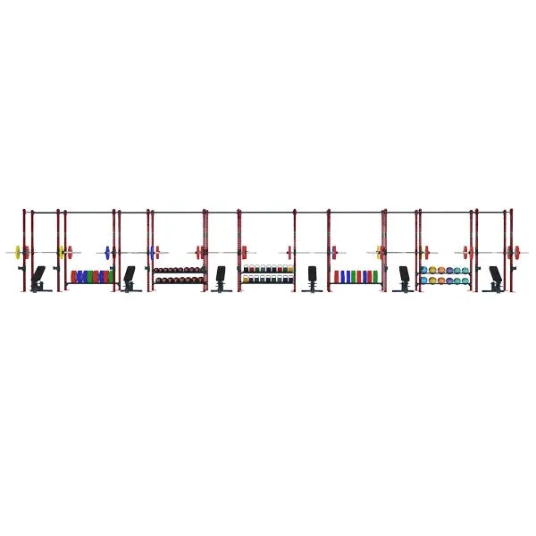 COMPETITION SERIES 11 CELL WIDE RIG WITH STORAGE CS-FR11CW-ST