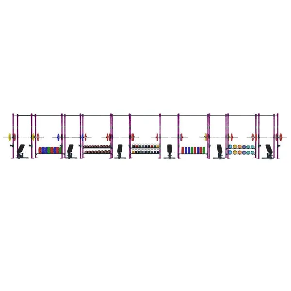 COMPETITION SERIES 11 CELL WIDE RIG WITH STORAGE CS-FR11CW-ST