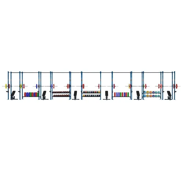 COMPETITION SERIES 11 CELL WIDE RIG WITH STORAGE CS-FR11CW-ST