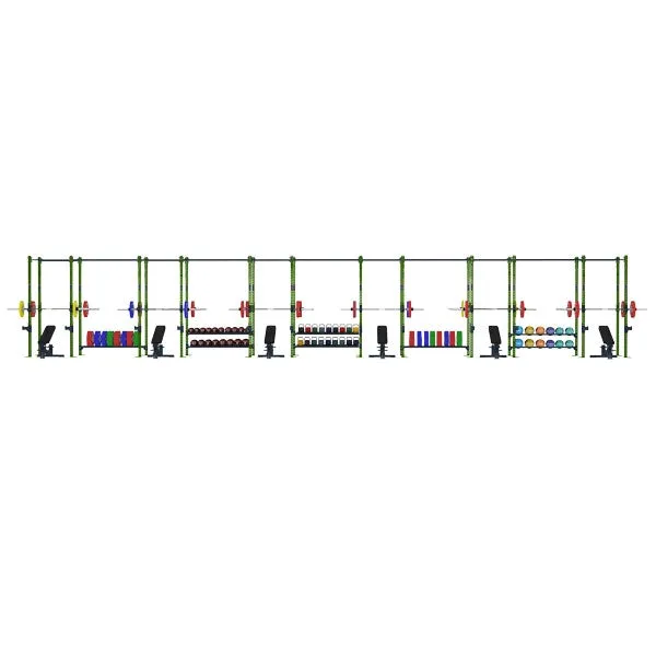 COMPETITION SERIES 11 CELL WIDE RIG WITH STORAGE CS-FR11CW-ST