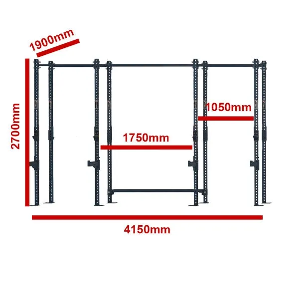COMPETITION SERIES 3 CELL WIDE RIG WITH STORAGE CS-FR3CW-ST
