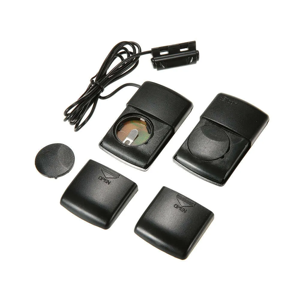 Cycle Computer Wireless Heart Rate Monitor & Cadence Sensor and Speedometer Odometer 3 in 1 Bike Computer Multifunction