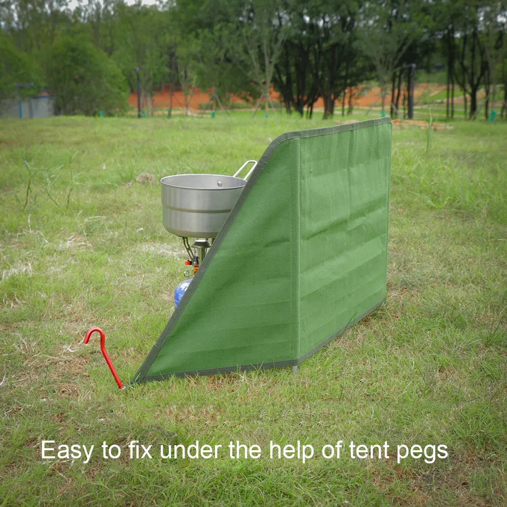 Folding Camping Windscreen Windproof Curtain / Screen