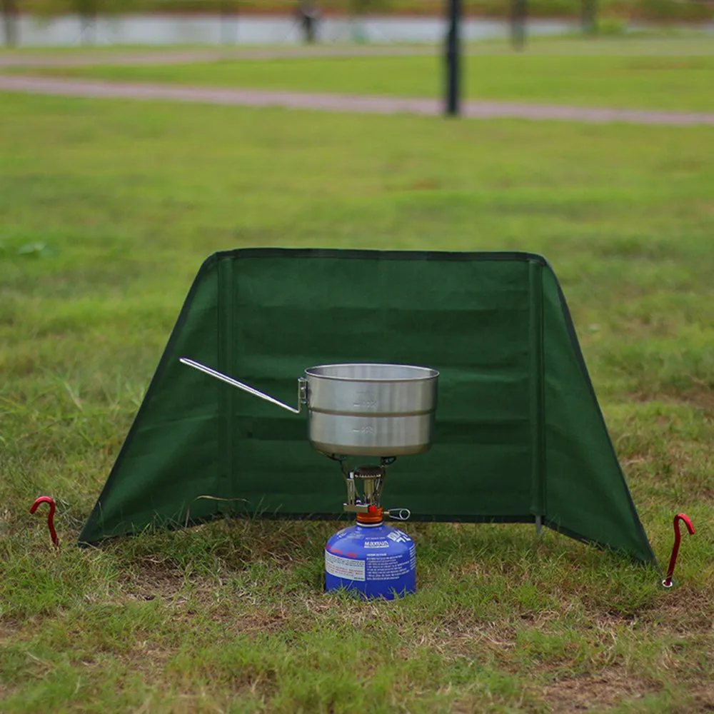 Folding Camping Windscreen Windproof Curtain / Screen