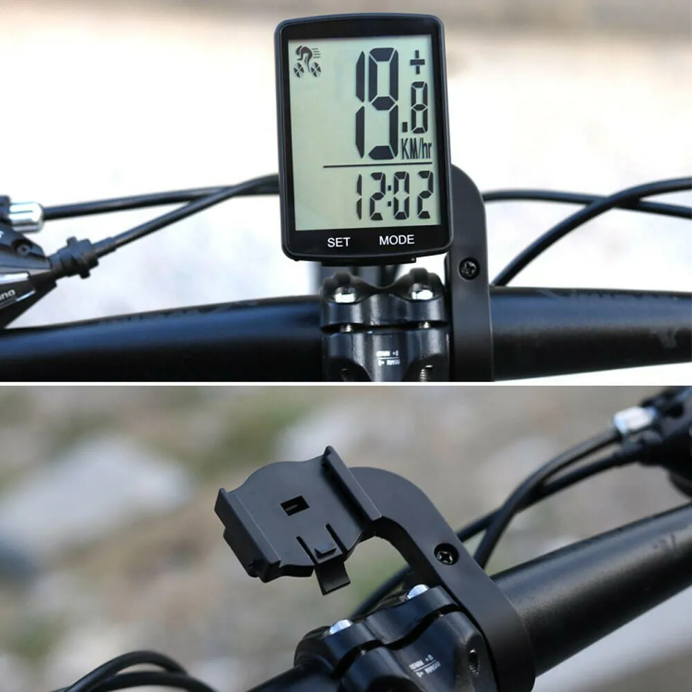 Multifunctional Bicycle Computer Wireless Bike Rainproof Speedometer Odometer Cycling 2.8inch LCD Screen Backlight Waterproof
