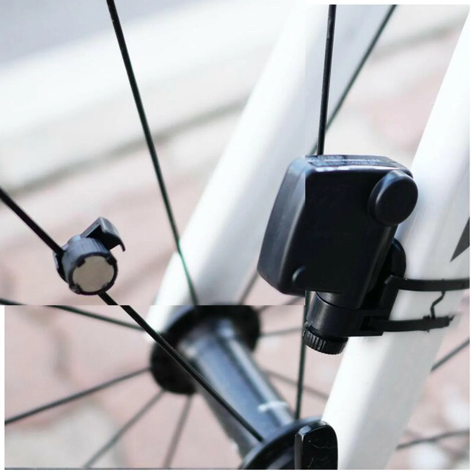 Multifunctional Bicycle Computer Wireless Bike Rainproof Speedometer Odometer Cycling 2.8inch LCD Screen Backlight Waterproof