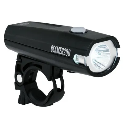 P-Bike Hl,Beamer 200,Led,3204 W/4 Modes, Usb-C Cable Beamer 200 Led Headlight  Lights