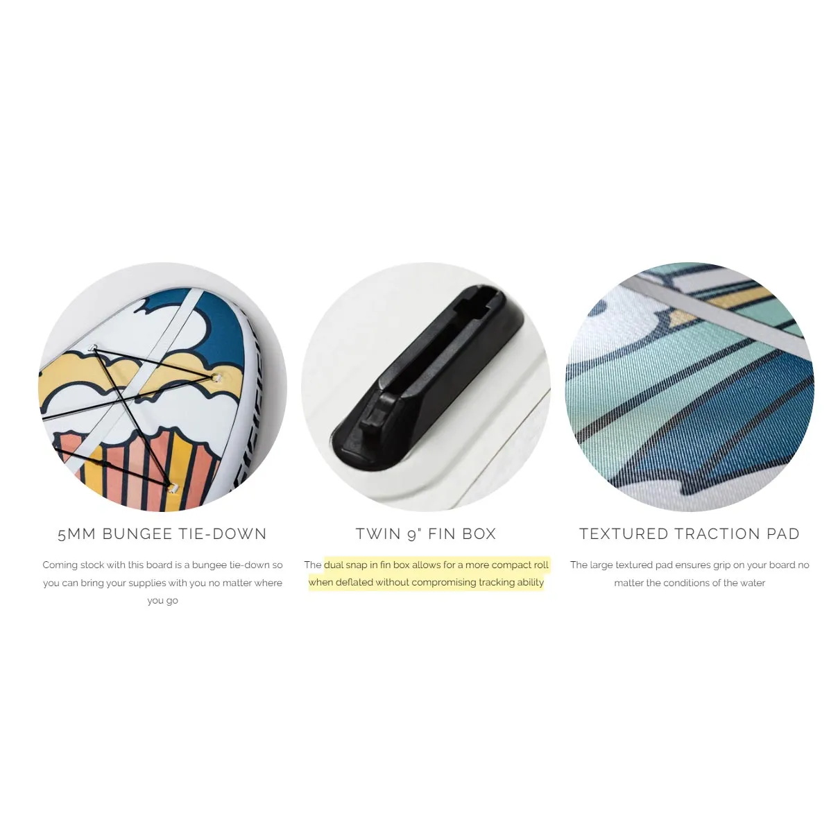 Pau Hana 11'0 Big EZ Stowaway Inflatable Stand-Up Paddle Board (SUP) - Subconscious