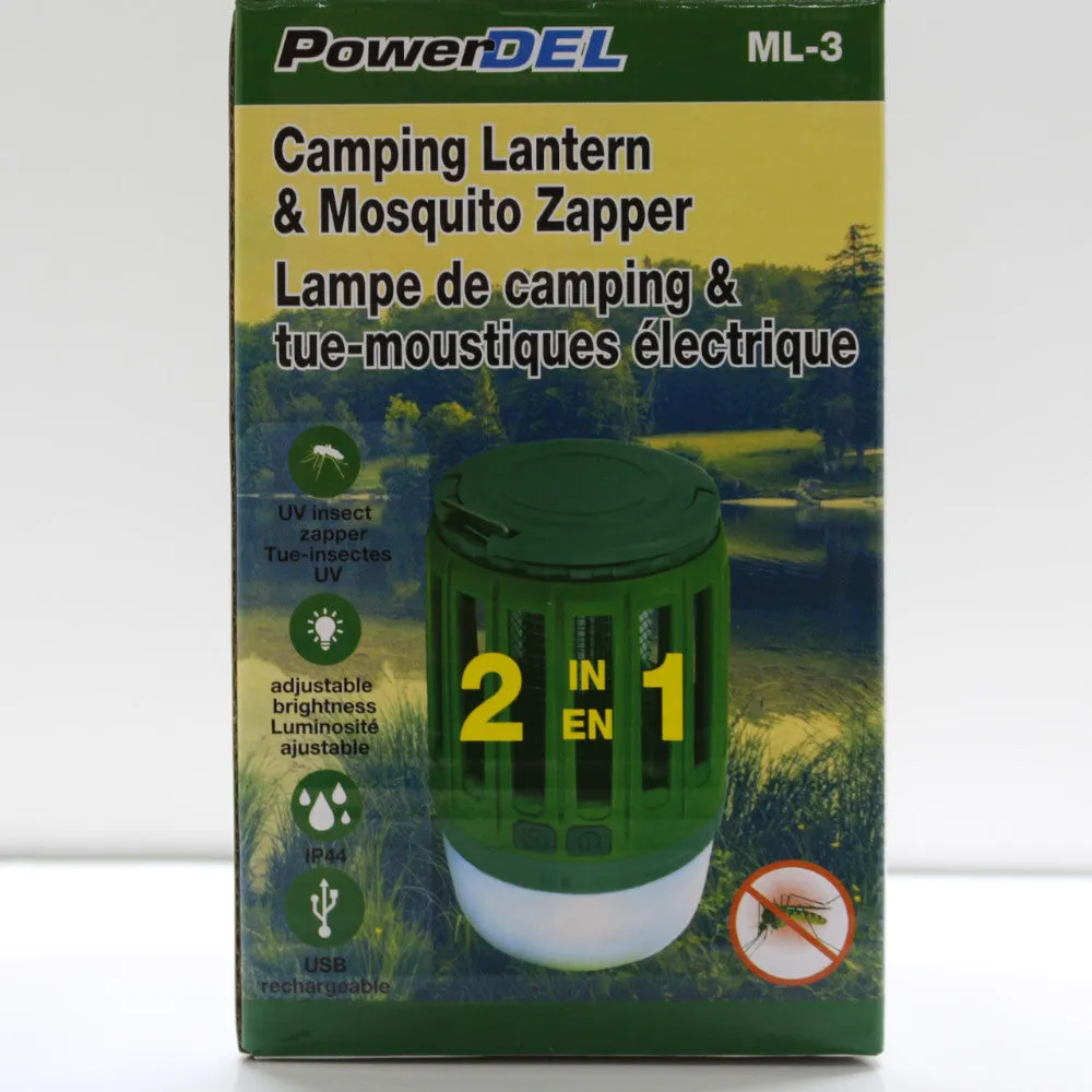 POWERDEL Camping Lantern and Mosquito Zapper - ML-3