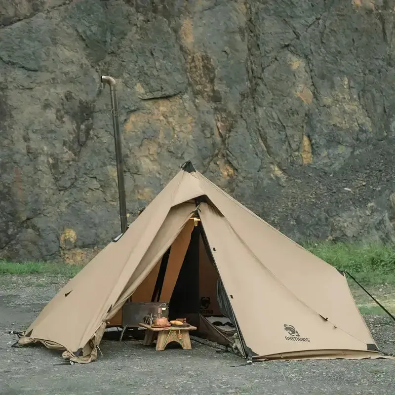 Premium Winter Canvas Tent with Stove Jack for Cold Weather Camping