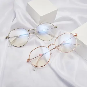 Round Clear Lens Glasses