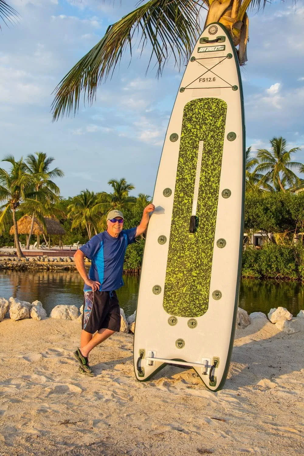 Sea Eagle FishSUP 126 Inflatable SUP Deluxe Package
