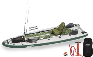 Sea Eagle FishSUP 126 Inflatable SUP Deluxe Package
