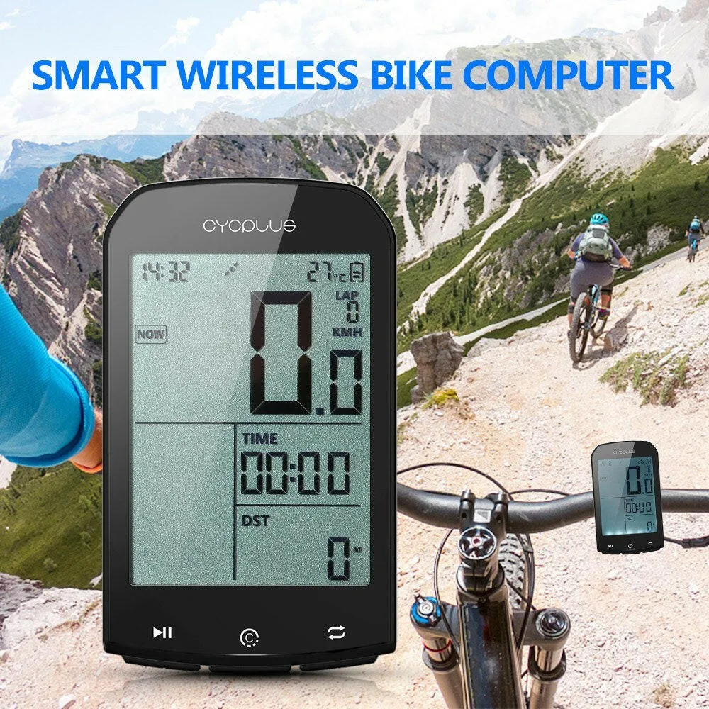 Smart GPS Cycling Computer BT 4.0 ANT  Bike Wireless Computer Digital Speedometer Backlight IPX6 Accurate Bike Computer