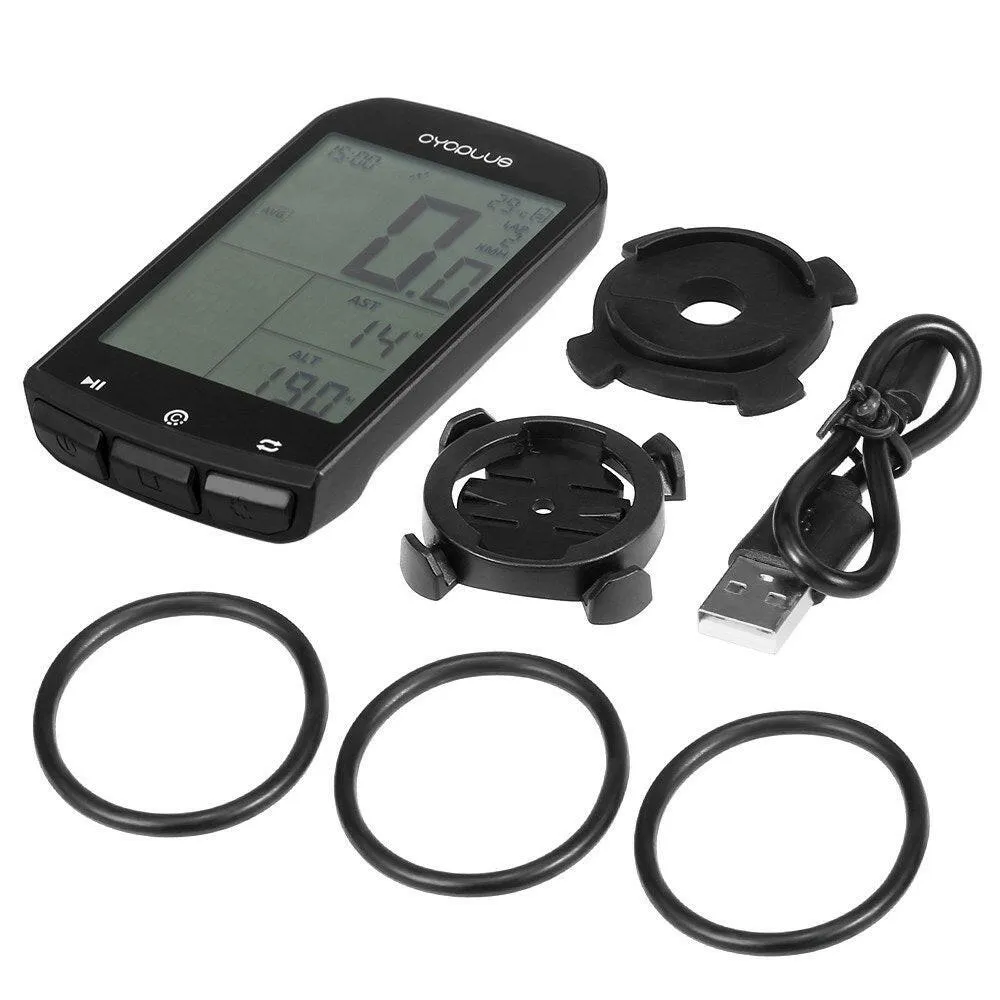 Smart GPS Cycling Computer BT 4.0 ANT  Bike Wireless Computer Digital Speedometer Backlight IPX6 Accurate Bike Computer