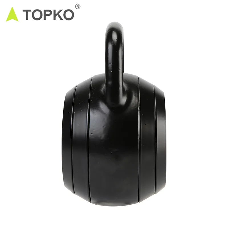 TOPKO Adjustable Kettlebell Cast Iron 10-25LB
